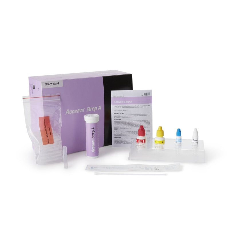 Acceava Strep A Infectious Disease Immunoassay Respiratory Test Kit - 565564_KT - 1 Acceava Strep A Infectious Disease Immunoassay Respiratory Test Kit - 565564_KT - 1