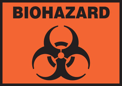 Accuform Signs Biohazard Pre Printed Label - 1066749_EA - 1 Accuform Signs Biohazard Pre Printed Label - 1066749_EA - 1