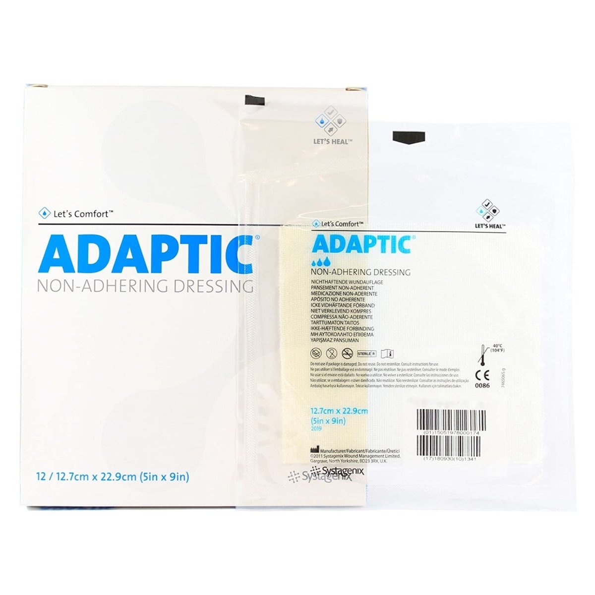 Adaptic Impregnated Nonadherent Dressing - 200647_BX - 1 Adaptic Impregnated Nonadherent Dressing - 200647_BX - 1