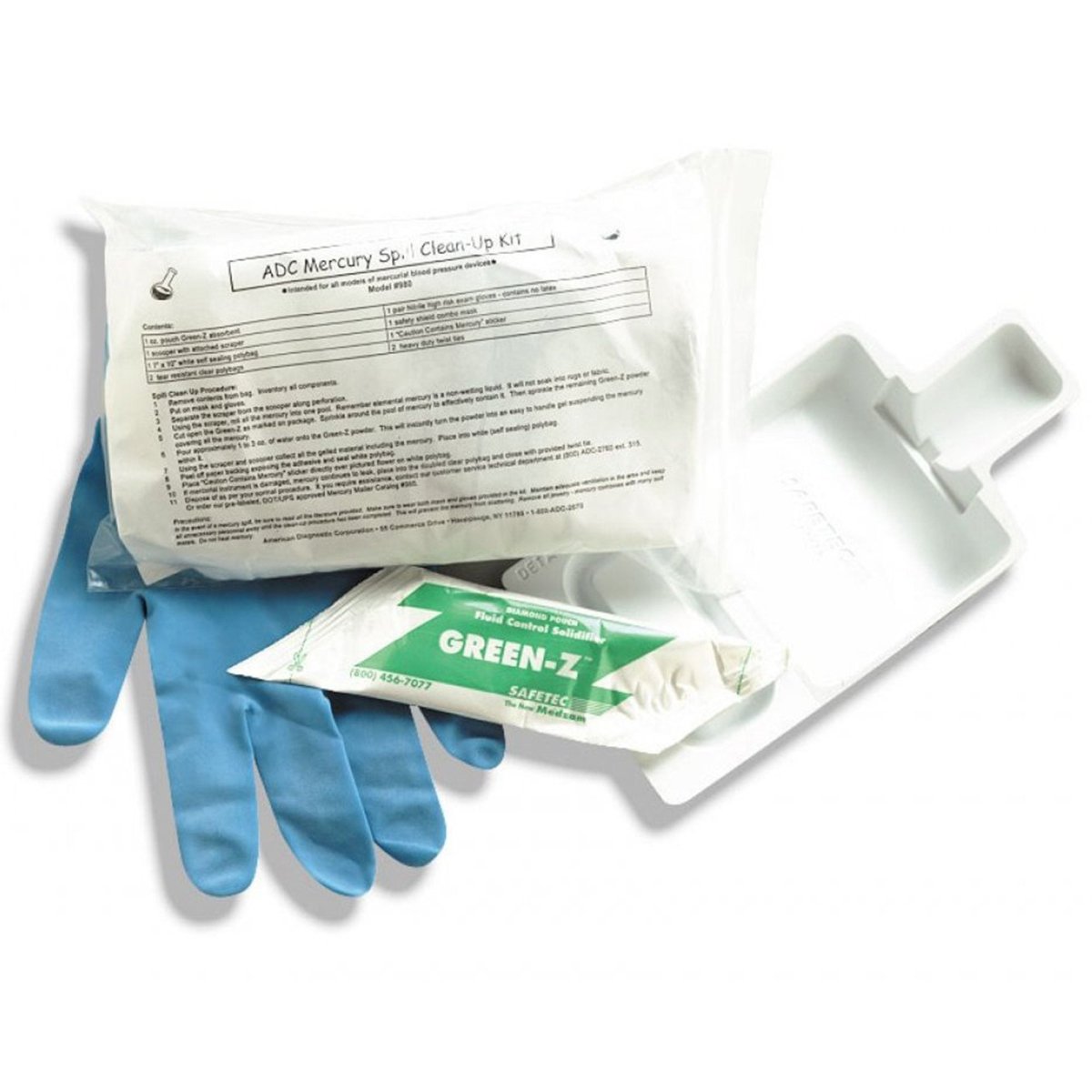 ADC Mercury Spill Kit - 572505_EA - 1 ADC Mercury Spill Kit - 572505_EA - 1