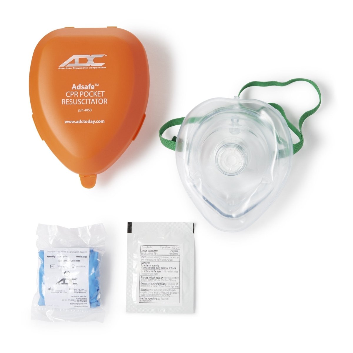 Adsafe Cpr Pocket Resuscitation Mask - 554356_EA - 1 Adsafe Cpr Pocket Resuscitation Mask - 554356_EA - 1