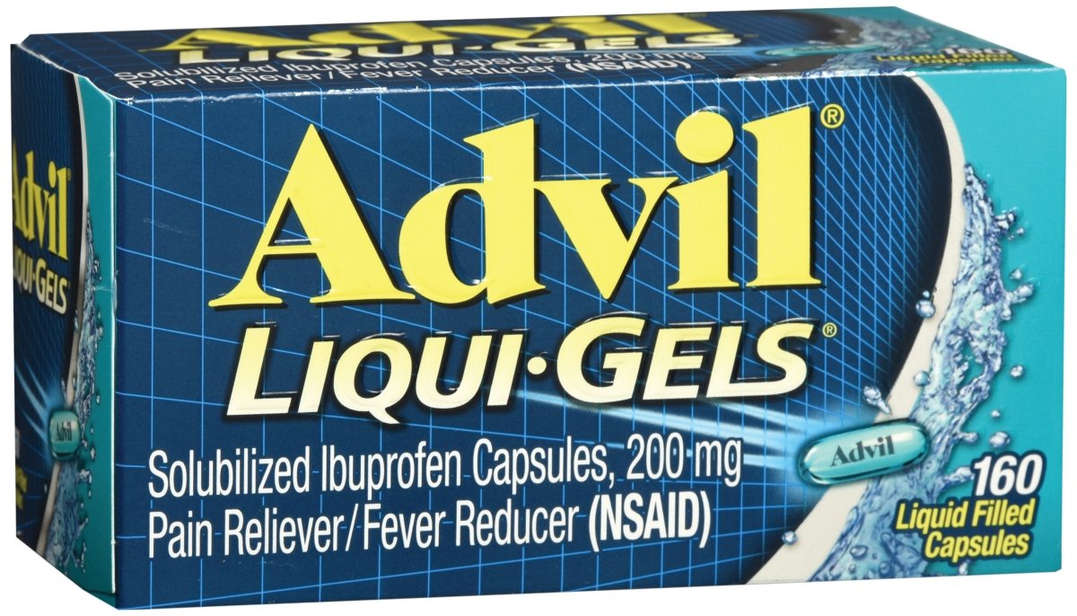 Advil Liqui Gels Ibuprofen Pain Relief - 500611_BT - 1 Advil Liqui Gels Ibuprofen Pain Relief - 500611_BT - 1