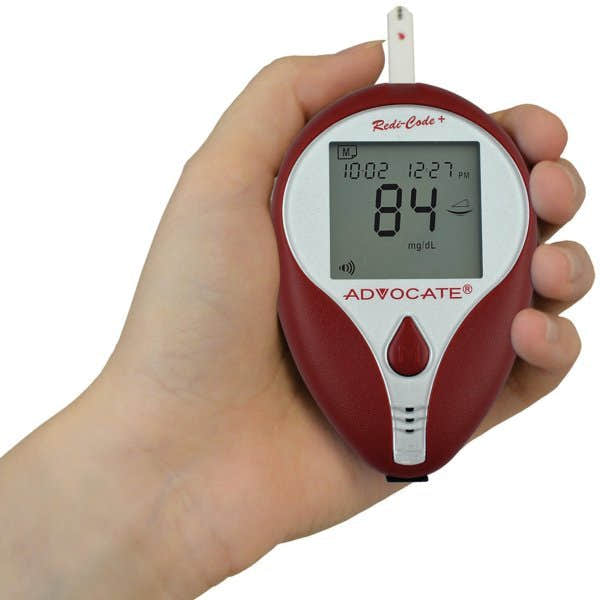 Advocate Redi-Code Plus Non-Speaking Glucose Meter Kit - 1133562_EA - 1 Advocate Redi-Code Plus Non-Speaking Glucose Meter Kit - 1133562_EA - 2