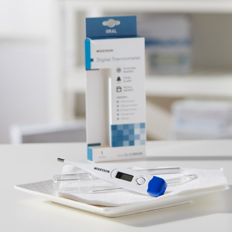 McKesson Digital Oral Thermometer -Box of 12 McKesson Digital Oral Thermometer -Box of 12