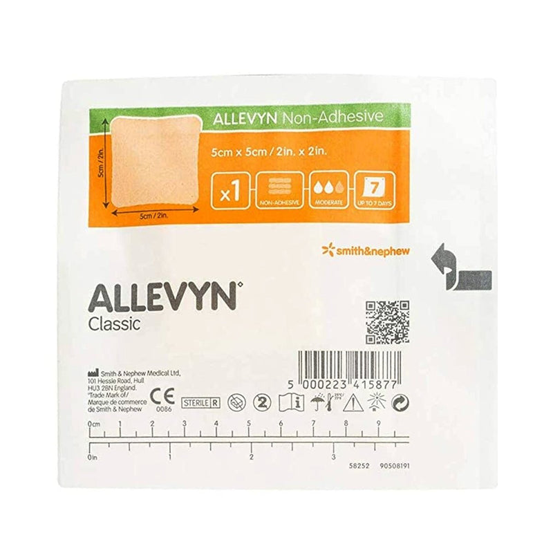Allevyn Classic Nonadhesive Without Border Foam Dressing - 222289_EA - 2 Allevyn Classic Nonadhesive Without Border Foam Dressing - 222289_EA - 2