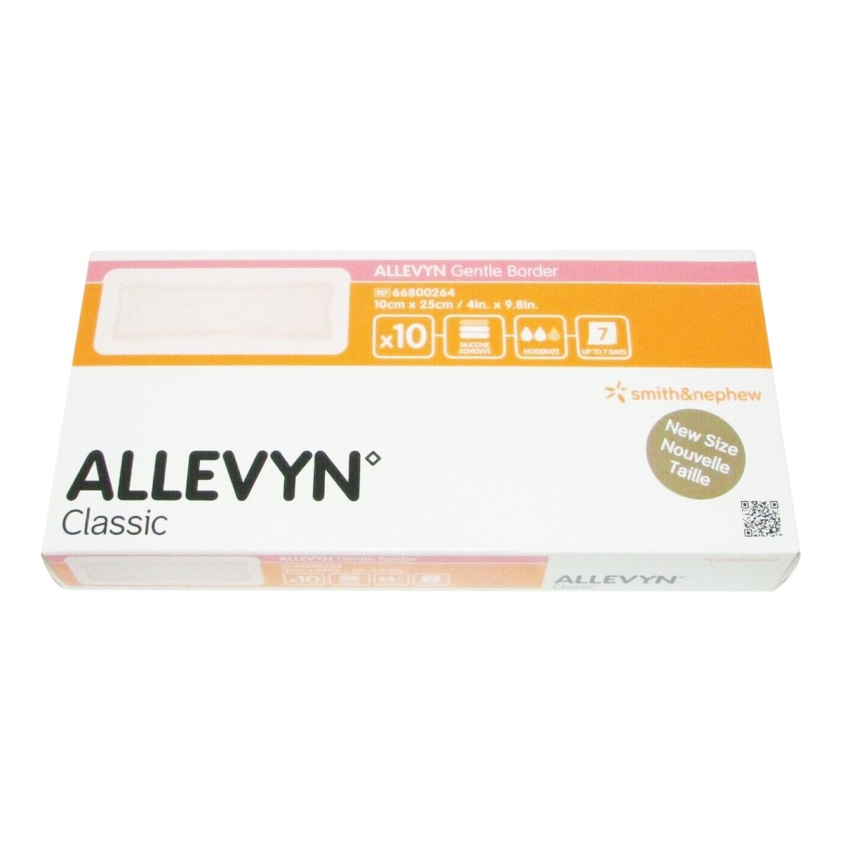 Allevyn Gentle Border Silicone Foam Dressing - 1062154_BX - 1 Allevyn Gentle Border Silicone Foam Dressing - 1062154_BX - 1