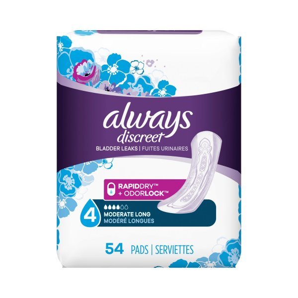 Always Discreet Bladder Control Pads - 928398_CS - 2 Always Discreet Bladder Control Pads - 928398_CS - 2