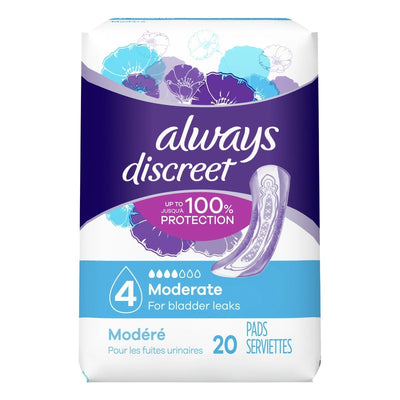 Always Discreet Bladder Control Pads - 1204598_PK - 9 Always Discreet Bladder Control Pads - 1204598_PK - 9