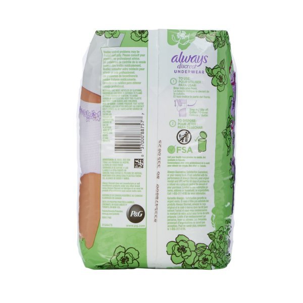 Always Discreet Maximum Absorbent Underwear -Female - 928412_CS - 5 Always Discreet Maximum Absorbent Underwear -Female - 928412_CS - 5