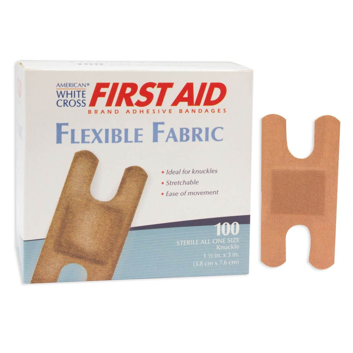 American White Cross Adhesive Strips - 161545_BX - 1 American White Cross Adhesive Strips - 161545_BX - 1