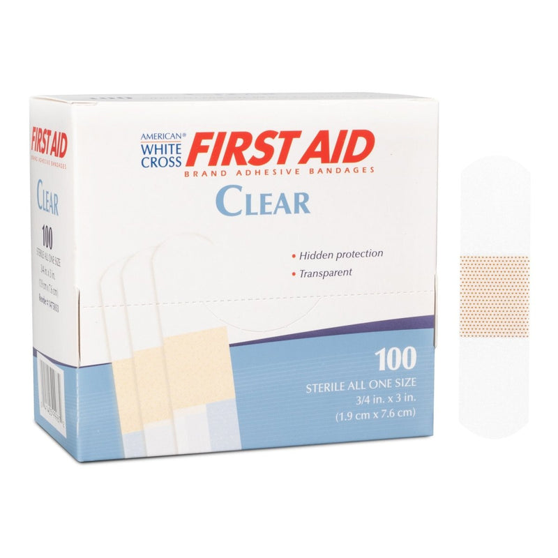 American White Cross First Aid Adhesive Strips - 300794_BX - 6 American White Cross First Aid Adhesive Strips - 300794_BX - 6