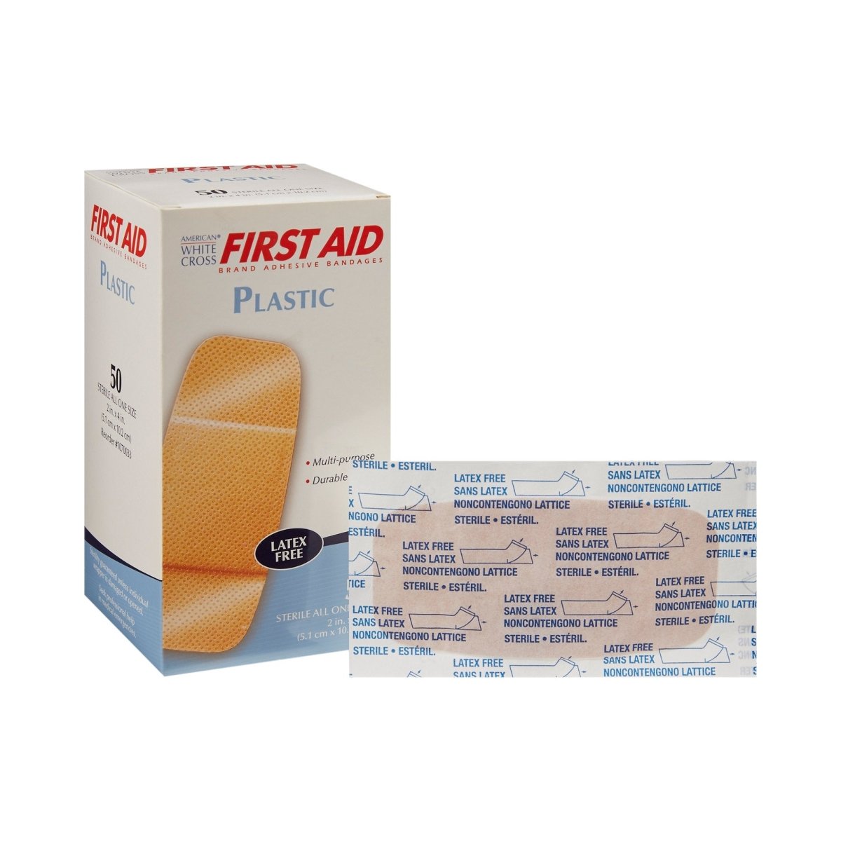 American White Cross First Aid Adhesive Strips - 127038_BX - 1 American White Cross First Aid Adhesive Strips - 127038_BX - 1