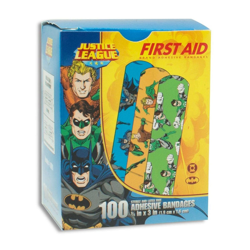 American White Cross Stat Strip Batman/Aquaman/Green Lantern Design Adhesive Strips - 928132_BX - 1 American White Cross Stat Strip Batman/Aquaman/Green Lantern Design Adhesive Strips - 928132_BX - 1