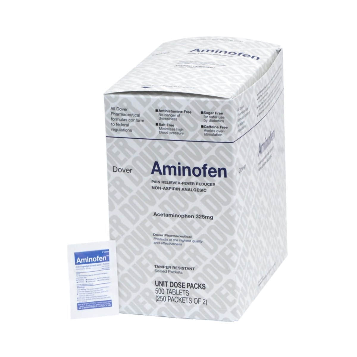 Aminofen Acetaminophen Pain Relief - 853624_BX - 1 Aminofen Acetaminophen Pain Relief - 853624_BX - 1
