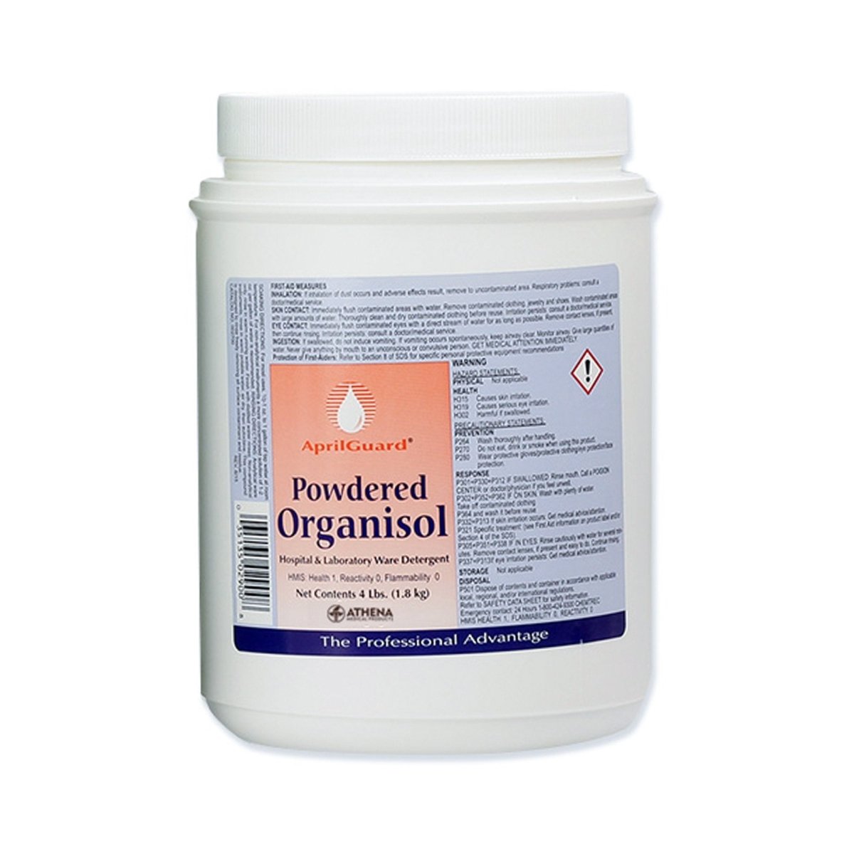 Aprilguard Organisol Instrument Powder Concentrate Detergent / Presoak - 129489_CS - 1 Aprilguard Organisol Instrument Powder Concentrate Detergent / Presoak - 129489_CS - 1