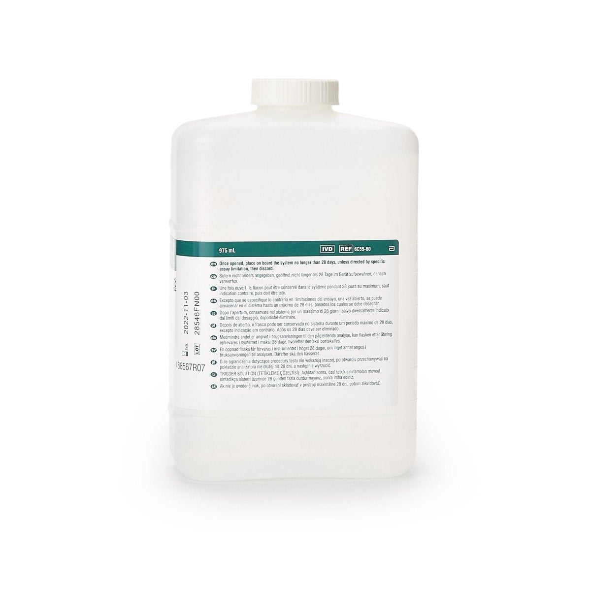 Architect Ancillary Reagent For Use With Architect I1000Sr / I2000 / I2000Sr Analyzers - 1003569_BX - 1 Architect Ancillary Reagent For Use With Architect I1000Sr / I2000 / I2000Sr Analyzers - 1003569_BX - 1