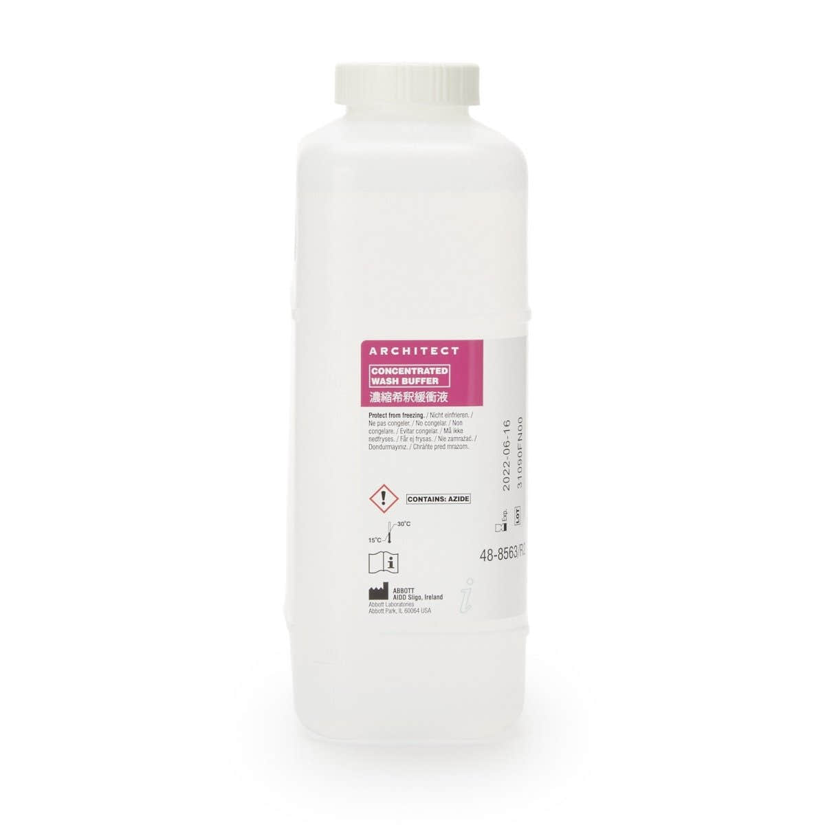 Architect Wash Reagent For Use With Architect Ci8200 / I1000Sr / I2000 / I2000Sr Analyzers - 998589_BX - 1 Architect Wash Reagent For Use With Architect Ci8200 / I1000Sr / I2000 / I2000Sr Analyzers - 998589_BX - 1