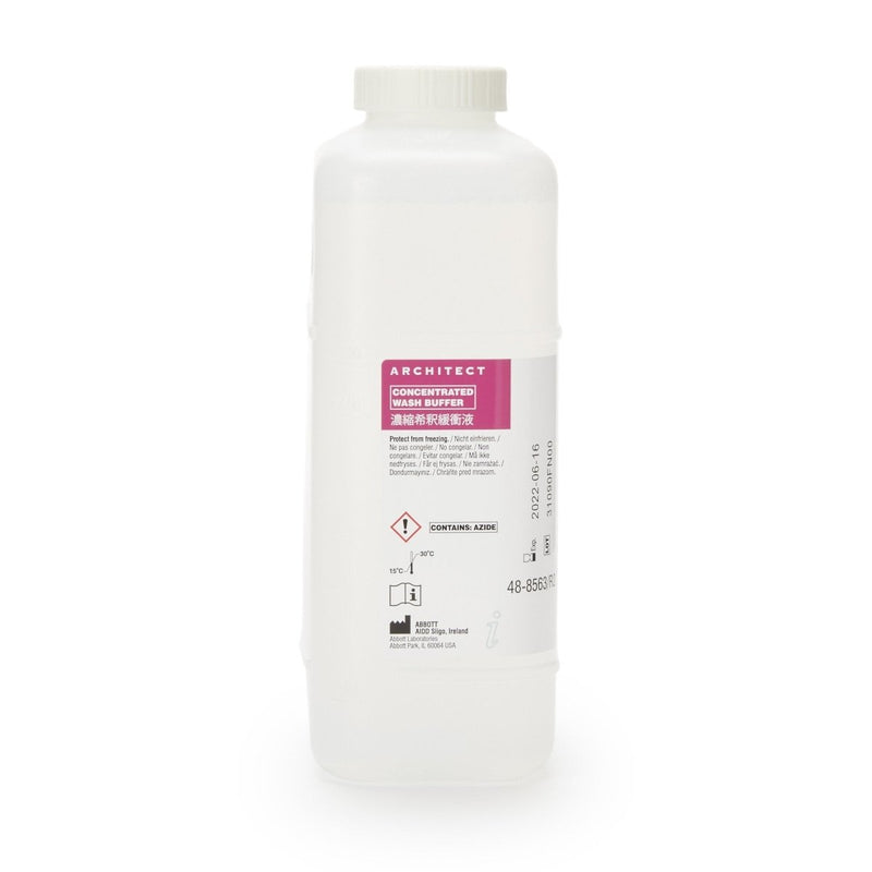 Architect Wash Reagent For Use With Architect Ci8200 / I1000Sr / I2000 / I2000Sr Analyzers - 998589_BX - 1 Architect Wash Reagent For Use With Architect Ci8200 / I1000Sr / I2000 / I2000Sr Analyzers - 998589_BX - 1