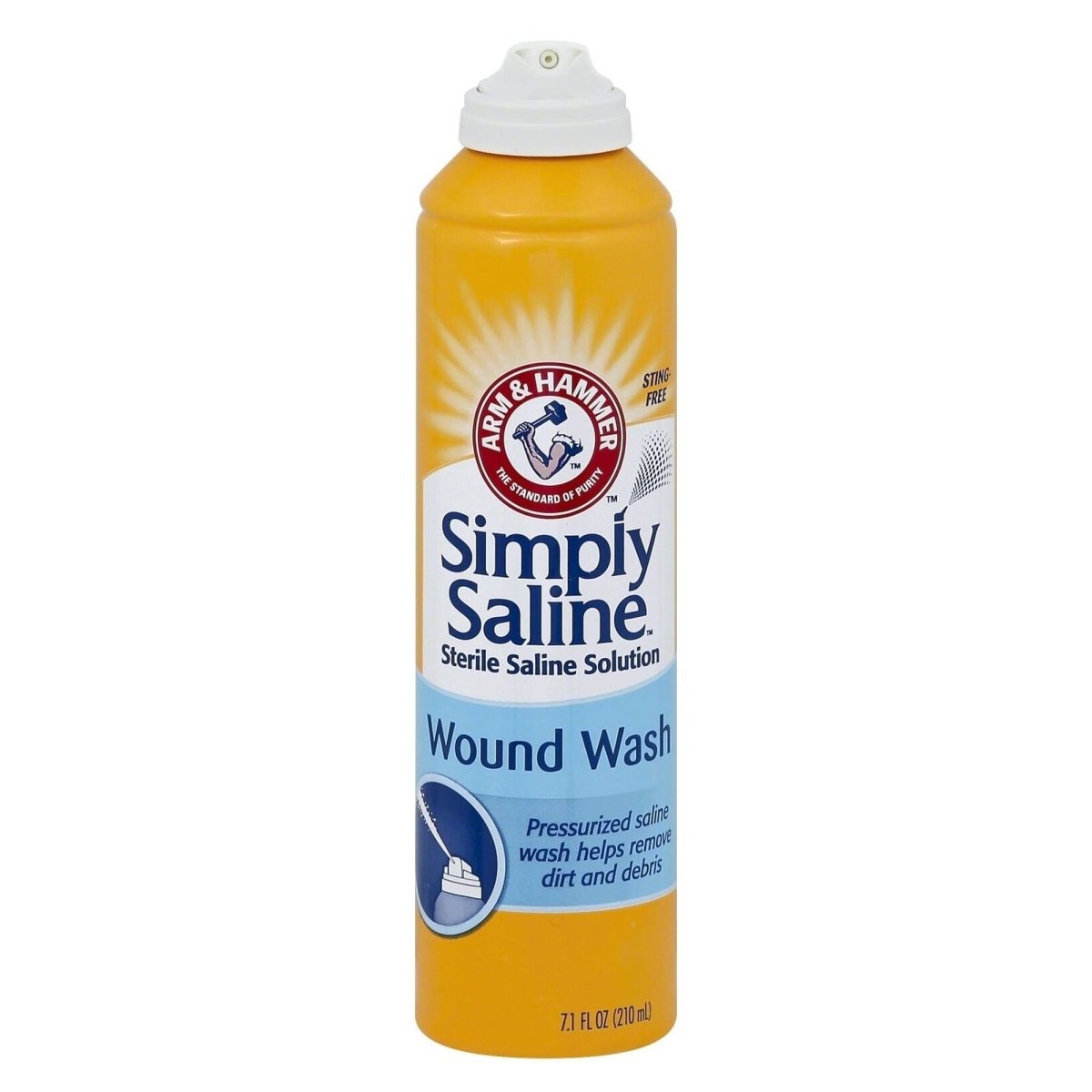 Arm & Hammer Simply Saline Wound Wash, 7.1 oz. - 836407_EA - 1 Arm & Hammer Simply Saline Wound Wash, 7.1 oz. - 836407_EA - 1