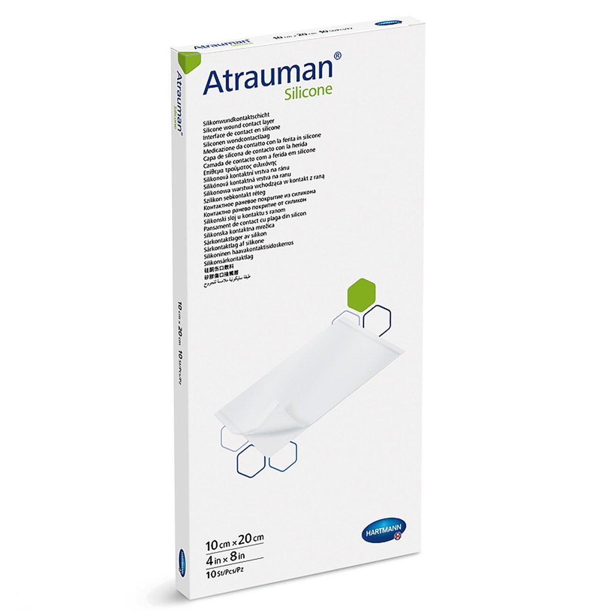 Atrauman Silicone Sterile Wound Contact Layer Dressing - 1161226_BX - 2