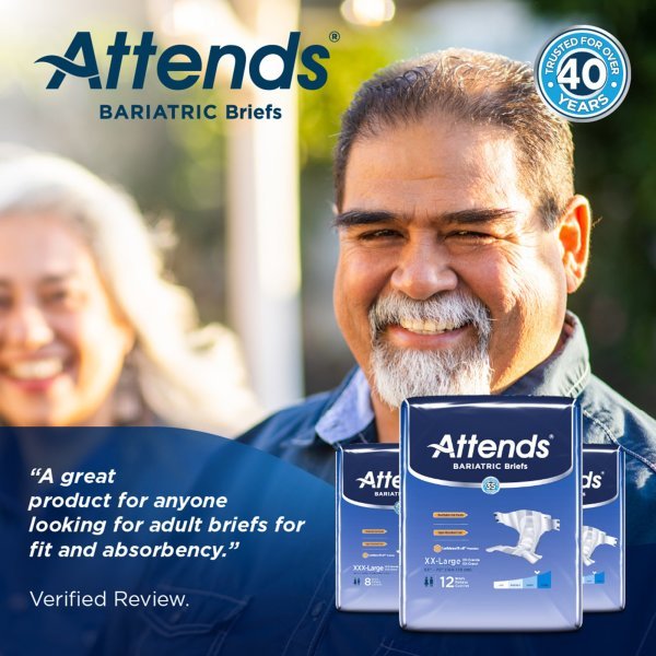Attends Bariatric Briefs - 955308_BG - 12 Attends Bariatric Briefs - 955308_BG - 12