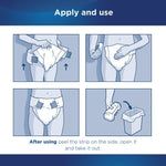Attends Briefs, Adult, Heavy Absorbency, Disposable, White -Unisex - 955304_BG - 5 Attends Briefs, Adult, Heavy Absorbency, Disposable, White -Unisex - 955304_BG - 5