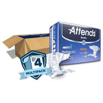 Attends Briefs, Adult, Heavy Absorbency, Disposable, White -Unisex - 955304_BG - 4 Attends Briefs, Adult, Heavy Absorbency, Disposable, White -Unisex - 955304_BG - 4