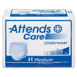 Attends Care Adult Moderate Absorbent Underwear, White -Unisex - 1028712_BG - 2 Attends Care Adult Moderate Absorbent Underwear, White -Unisex - 1028712_BG - 2