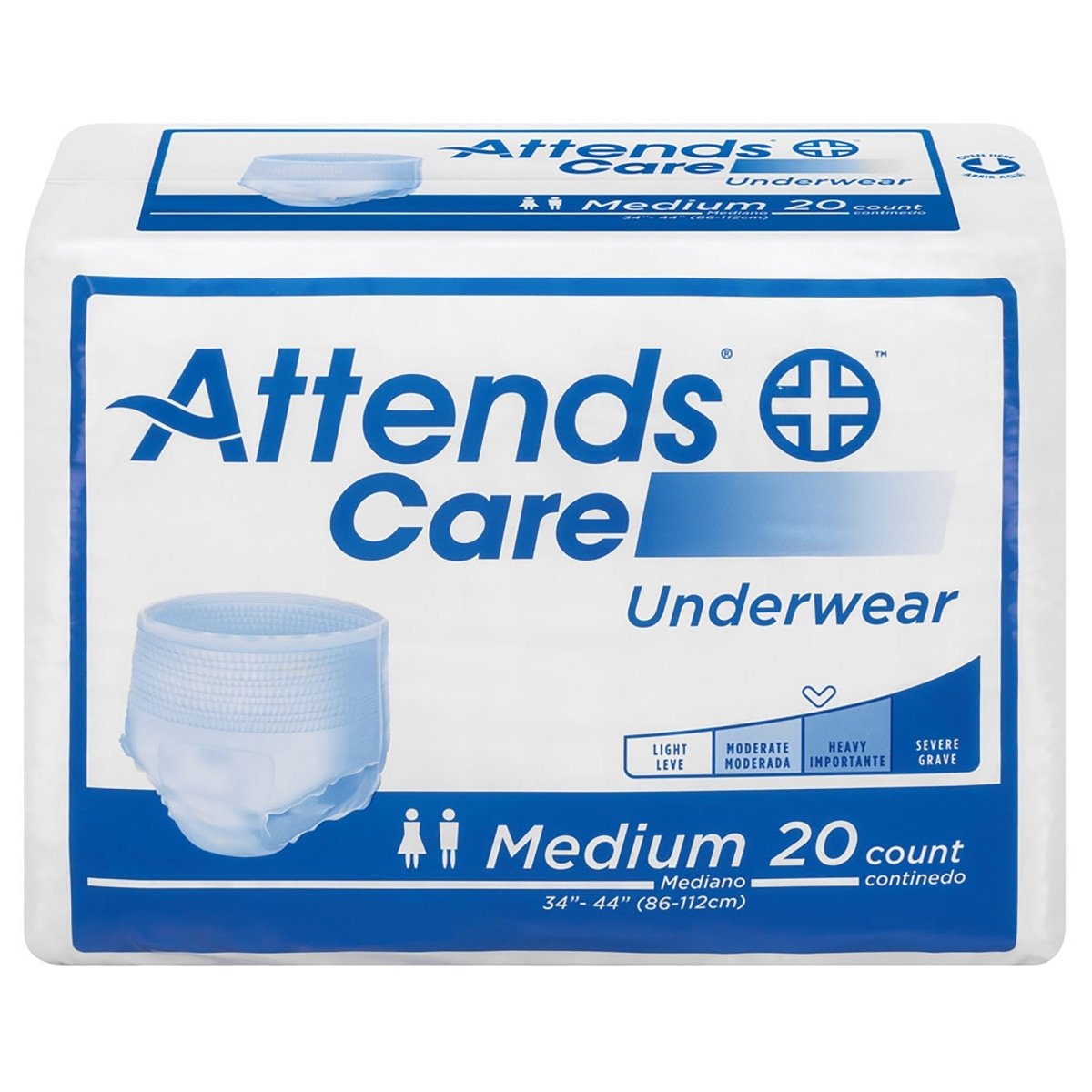 Attends Care Moderate Absorbent Underwear -Unisex - 771656_BG - 1 Attends Care Moderate Absorbent Underwear -Unisex - 771656_BG - 1