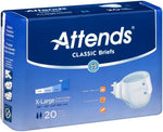 Attends Classic Adult Heavy-Absorbent Incontinence Brief, White -Unisex - 826534_BG - 3 Attends Classic Adult Heavy-Absorbent Incontinence Brief, White -Unisex - 826534_BG - 3