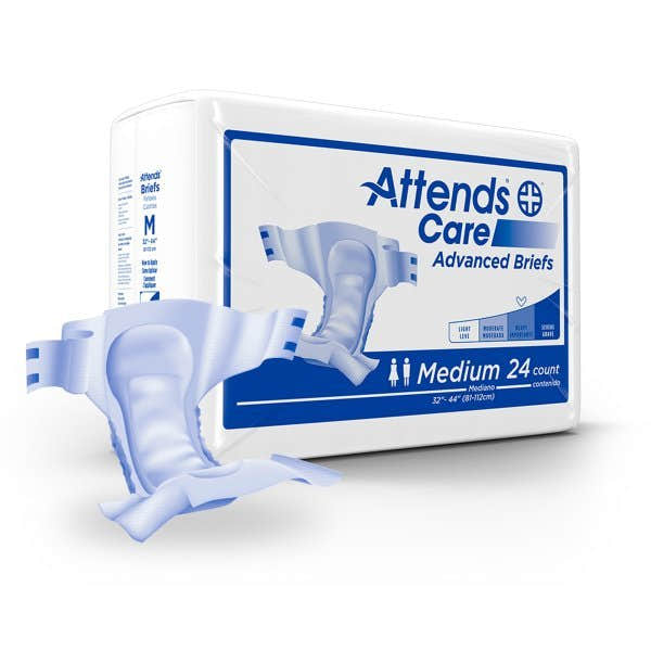Attends Dermadry Plus Incontinence Briefs - 955307_BG - 1 Attends Dermadry Plus Incontinence Briefs - 955307_BG - 1