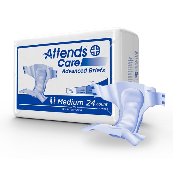 Attends Dermadry Plus Incontinence Briefs - 955307_CS - 8 Attends Dermadry Plus Incontinence Briefs - 955307_CS - 8