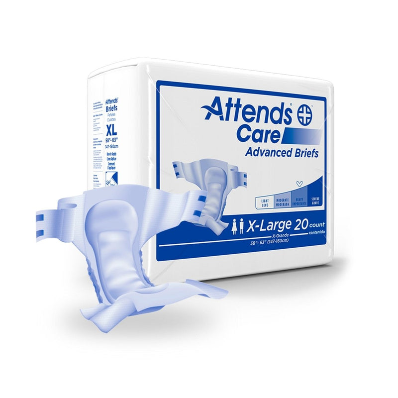 Attends Dermadry Plus Incontinence Briefs - 957931_BG - 1 Attends Dermadry Plus Incontinence Briefs - 957931_BG - 1