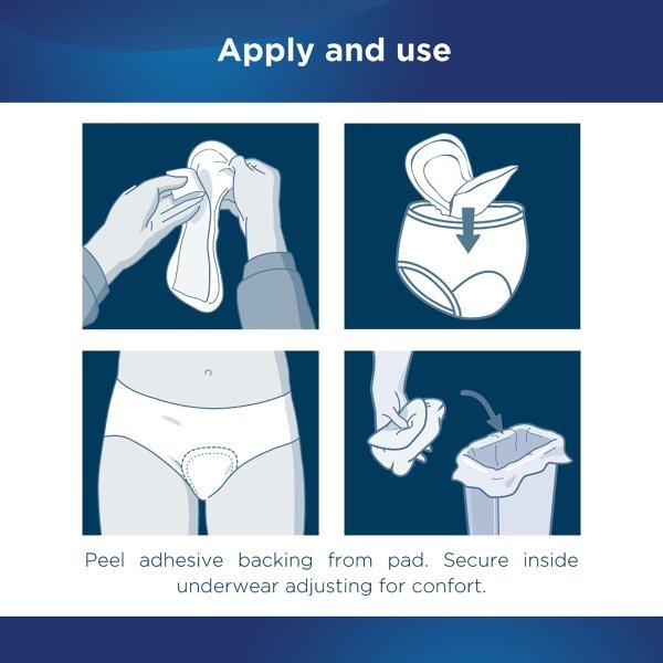 Attends Discreet Women's Maximum Bladder Control Pad - 1039117_BG - 4 Attends Discreet Women's Maximum Bladder Control Pad - 1039117_BG - 4