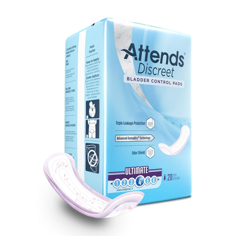Attends Discreet Women's Ultimate Bladder Control Pad - 1039115_BG - 1 Attends Discreet Women's Ultimate Bladder Control Pad - 1039115_BG - 1