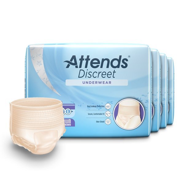 Attends Discreet Women's Underwear, Level 5 -Female - 1039112_BG - 7 Attends Discreet Women's Underwear, Level 5 -Female - 1039112_BG - 7
