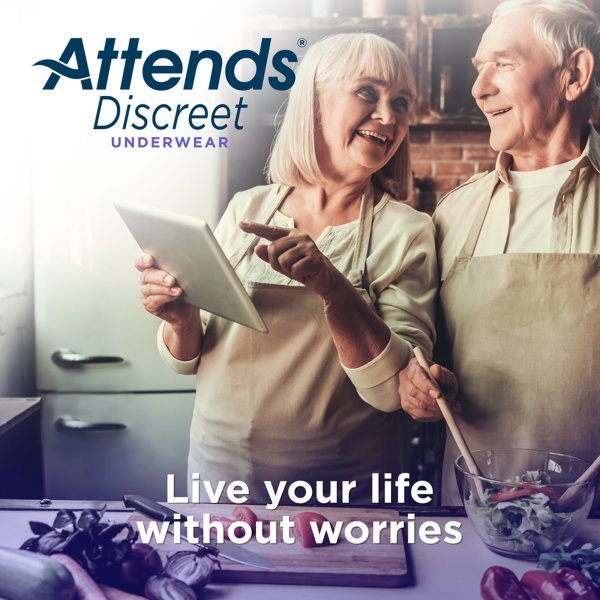 Attends Discreet Women's Underwear, Level 5 -Female - 1039112_BG - 9 Attends Discreet Women's Underwear, Level 5 -Female - 1039112_BG - 9