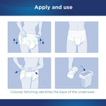 Attends Discreet Women's Underwear, Level 5 -Female - 1039112_BG - 8 Attends Discreet Women's Underwear, Level 5 -Female - 1039112_BG - 8