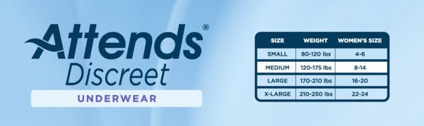 Attends Discreet Women's Underwear, Level 5 -Female - 1039112_BG - 6 Attends Discreet Women's Underwear, Level 5 -Female - 1039112_BG - 6