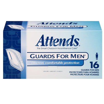 Attends Guards For Men Bladder Control Pad - 580667_BX - 1 Attends Guards For Men Bladder Control Pad - 580667_BX - 1