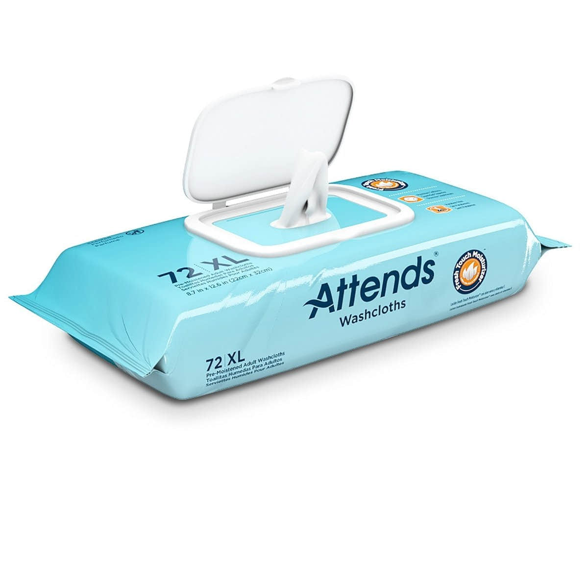 Attends Scented Washcloths - 541996_BG - 1 Attends Scented Washcloths - 633847_CS - 2