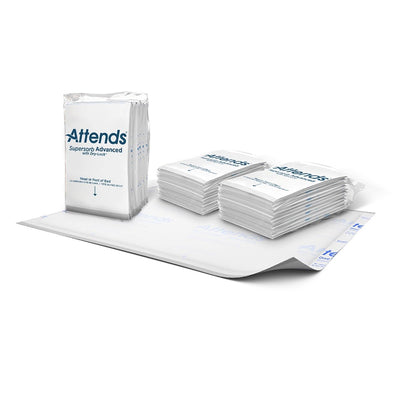 Attends Supersorb Advanced Premium Underpad, 30 X 36 Inches - 680802_PK - 1 Attends Supersorb Advanced Premium Underpad, 30 X 36 Inches - 680802_PK - 1