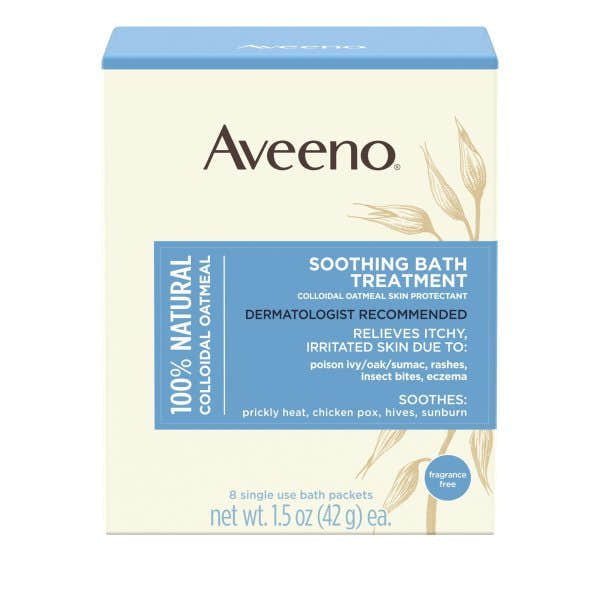 Aveeno Soothing Oatmeal Bath Treatment - 866006_BX - 1 Aveeno Soothing Oatmeal Bath Treatment - 866006_BX - 2