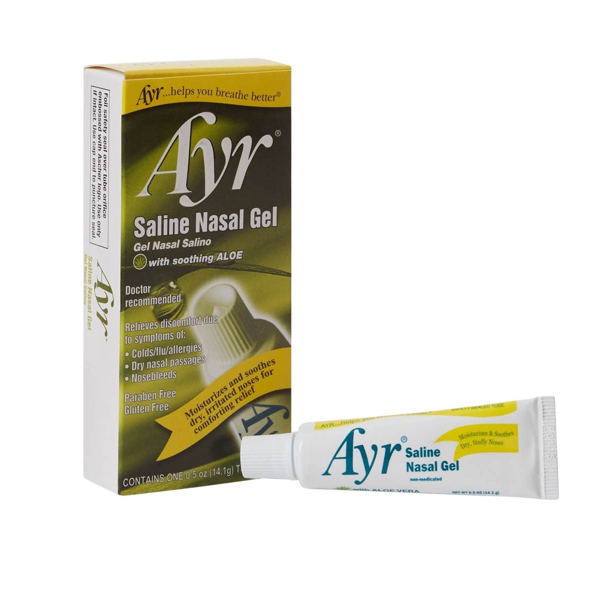 Ayr Saline Gel Nasal Moisturizer - 447779_EA - 1 Ayr Saline Gel Nasal Moisturizer - 447779_EA - 1