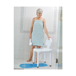 Carex Universal Bath Seat with Back, 400-lb Capacity -Each Carex Universal Bath Seat with Back, 400-lb Capacity -Each