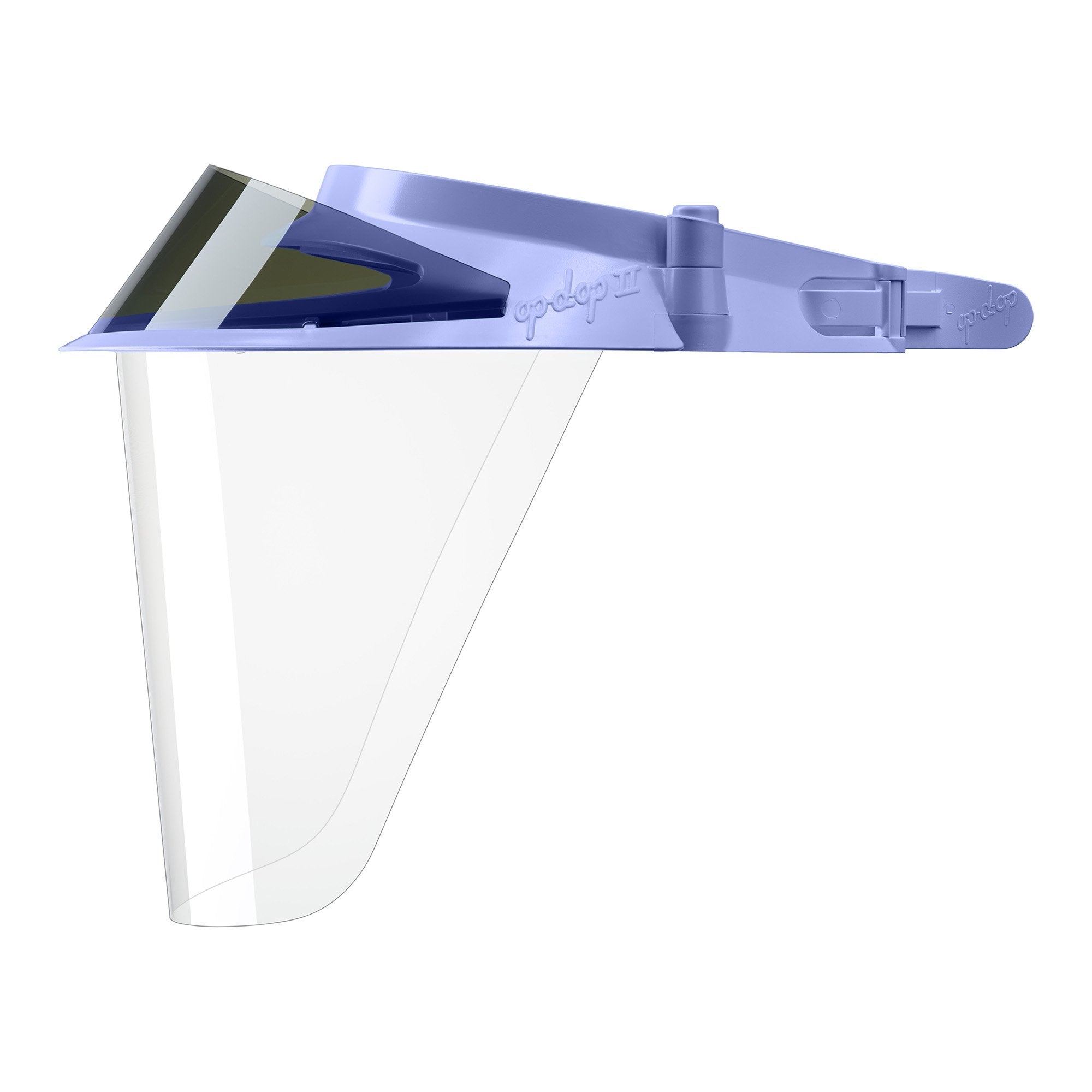 Op d Op II Face Shield Kit W/ 2 Shields, Periwinkle -Each Op d Op II Face Shield Kit W/ 2 Shields, Periwinkle -Each