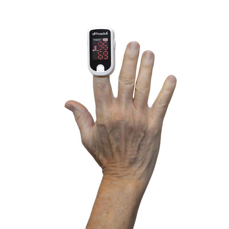 Proactive Medical Products Fingertip Pulse Oximeter -Each Proactive Medical Products Fingertip Pulse Oximeter -Each