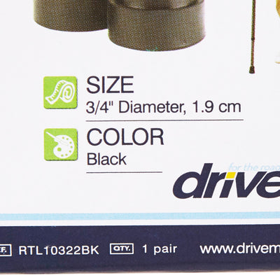 McKesson Cane Tip for Cane with 3/4-Inch Diameter -Case of 10 McKesson Cane Tip for Cane with 3/4-Inch Diameter -Case of 10