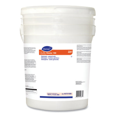 Clax Master 100 Laundry Detergent, 5 Gallon Pail -Each Clax Master 100 Laundry Detergent, 5 Gallon Pail -Each