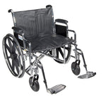 drive Sentra EC HD Bariatric Wheelchair Full Length Arm Swing-Away Footrest, 24 Inch Seat Width -Each drive Sentra EC HD Bariatric Wheelchair Full Length Arm Swing-Away Footrest, 24 Inch Seat Width -Each